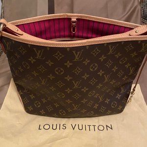 Louis Vuitton Delightful PM with Pivoine interior